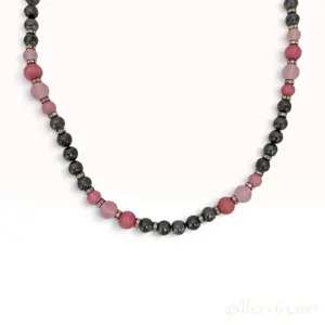 Christian Dior Bijoux Vintage Beaded Necklace with Crystal Spacers
