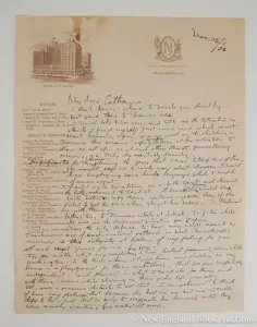 Frank Lloyd Wright MS, Americana, Early Books — image 1