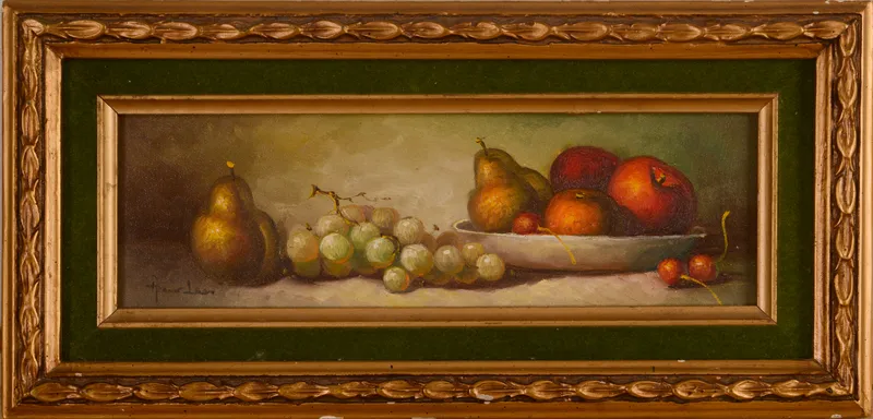 Frank Lean. Still Life With Fruit. from auction in Freeport, Maine — image 22