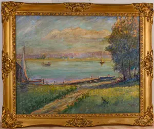 David Rosenthal (1976-1949). Crooked Lake