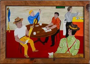 Frank Diaz Escalet (1930-2012). Rehearsal 1940s