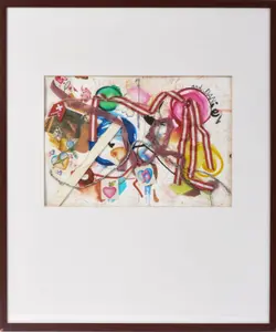 JEAN TINGUELY (1925 - 1991). UNTITLED COLLAGE, 1989.