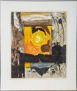 SEONG MOY COLOR RELIEF PRINT.