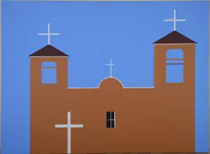BILL SVANOE (B. 1938). CHURCH.