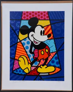 ROMERO BRITTO. MICKEY MOUSE SPOTLIGHT.