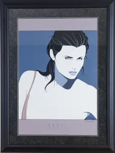 PATRICK NAGEL MIRAGE EDITIONS POSTER.