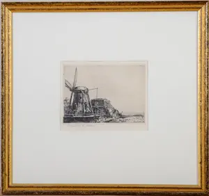 ENGRAVING, AFTER REMBRANDT.