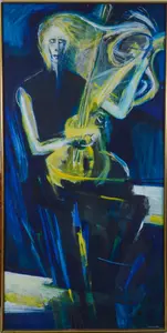 JUDITH WORACEK BARRY MULLEN (B. 1938). BASS PLAYER.