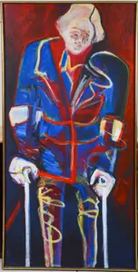 JUDITH WORACEK BARRY MULLEN (B. 1938). PORTRAIT OF A WOMAN.