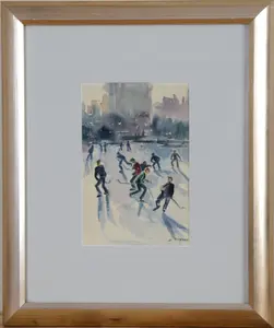 A. GRENER. CENTRAL PARK HOCKEY.