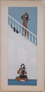 WILL BARNETT. THE WHITE STAIRWAY.