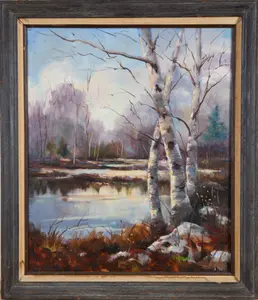 J. KHOURY. BIRCHES.