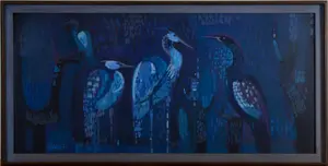 PAUL E. MAXWELL PAINTING.