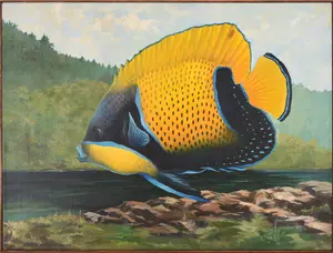 JOHN SQUADRA (B. 1932). SOME OF MY BEST FRIENDS ARE FISH.