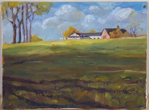 ST. GERMAIN WALTON. COUNTRY FARMHOUSE.
