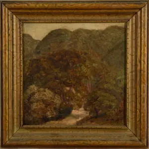 MID CENTURY TONALIST LANDSCAPE.