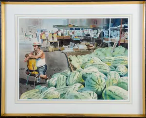 TOM HOOK. THE WATERMELON SELLER.