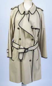 CHANEL LONG JACKET, SIZE 42.
