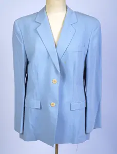 GIORGIO ARMANI BLAZER IN BLUE, SIZE 48.