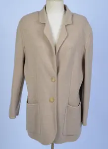 GIORGIO ARMANI WOOL BLAZER, SIZE 46.