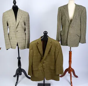 THREE MEN'S DESIGNER BLAZERS.