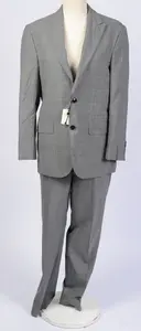 GREY PAID TED BAKER SUIT. NWT.