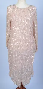 VINTAGE SEQUIN DRESS.