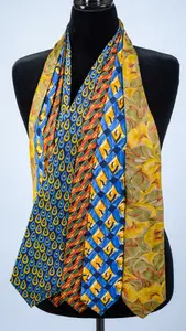 FOUR ITALIAN SILK TIES.
