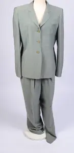 GIORGIO ARMANI LADIES PANT SUIT, SIZE 48.
