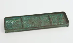 TIFFANY PINE NEEDLE PEN HOLDER