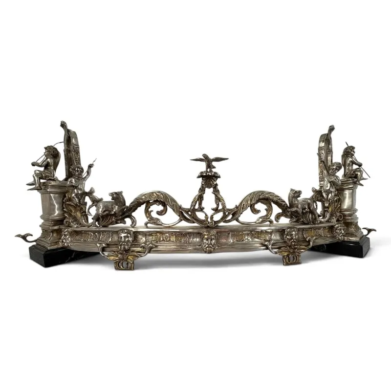 Continental Silvered-Bronze Figural Fender from auction in Aberdeen, Mississippi — image 26