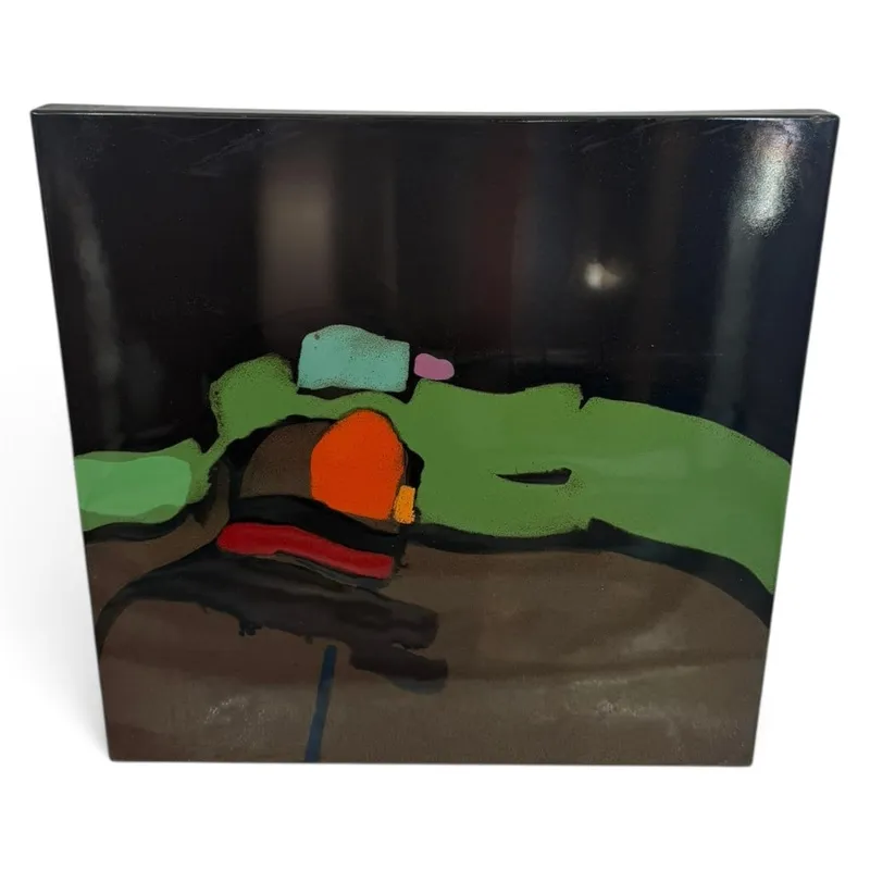 Attributed to James Byrd Enamel Abstract from auction in Aberdeen, Mississippi — image 40