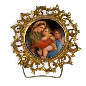 Italian Madonna della Seggiola Plaque