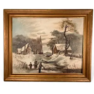 Annie Jones Winter Landscape, c. 1900