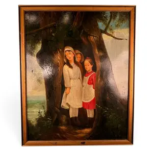 Signed Eckardt Continental Genre Scene
