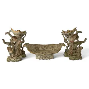 Ardalt Lenwile Cherub Porcelain Garniture
