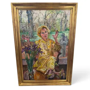Audrey Ushenko Woman in Yellow, 2000