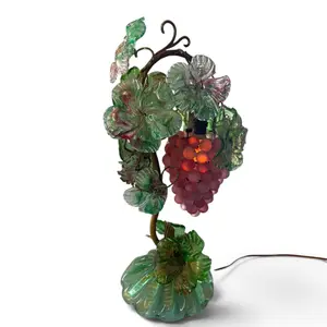 Murano Art Glass Grape Lamp