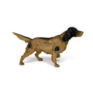 Painted Cast-Iron Pointer Doorstop