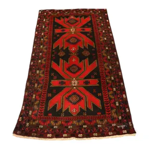 6 ft. 8 in. x 3 ft. 7 in. Kurdish Type Rug