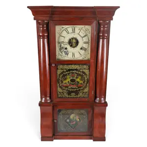 Seth Thomas Eight-Day Column Shelf Clock