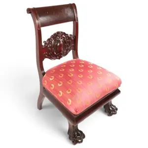 Classical Revival Mahogany Side Chair