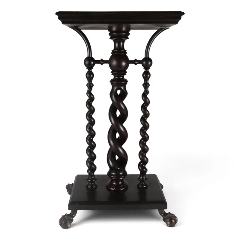 Victorian Barley-Twist Pedestal Stand from auction in Aberdeen, Mississippi — image 16