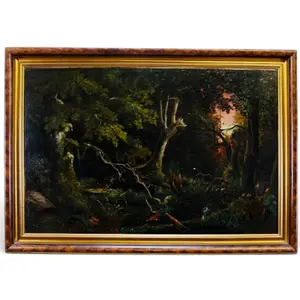 Continental School, Stag in a Forest