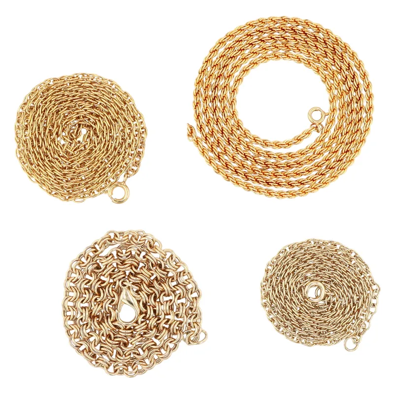 Gold Tone Chain Necklace Lot from auction in Ravenna, Ohio — image 29