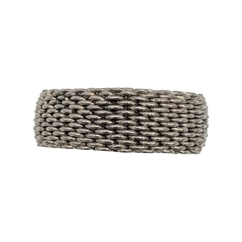 Sterling Silver Chain Link Ring Size 9 from auction in Ravenna, Ohio — image 16