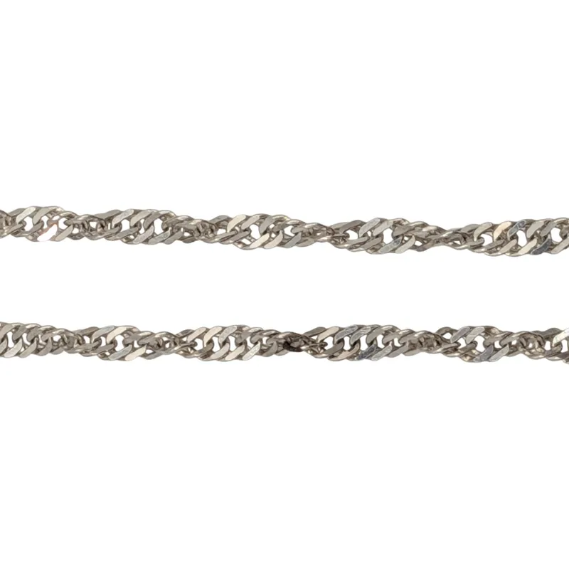 Italy Sterling Silver Twisted Herringbone Bracelet from auction in Ravenna, Ohio — image 41