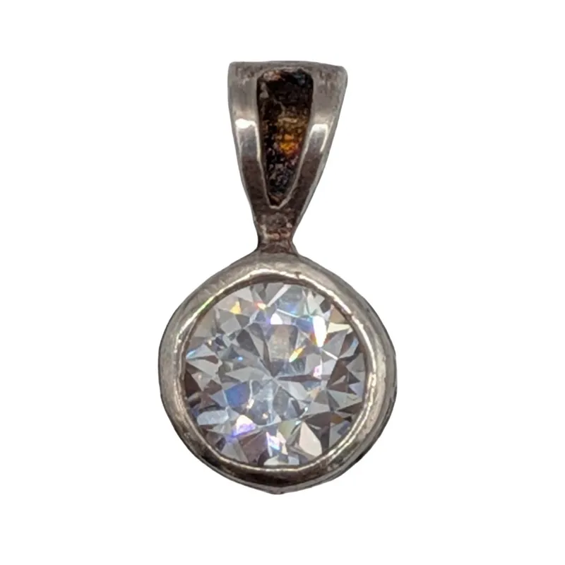 Sterling Silver Rhinestone Pendant from auction in Ravenna, Ohio — image 15