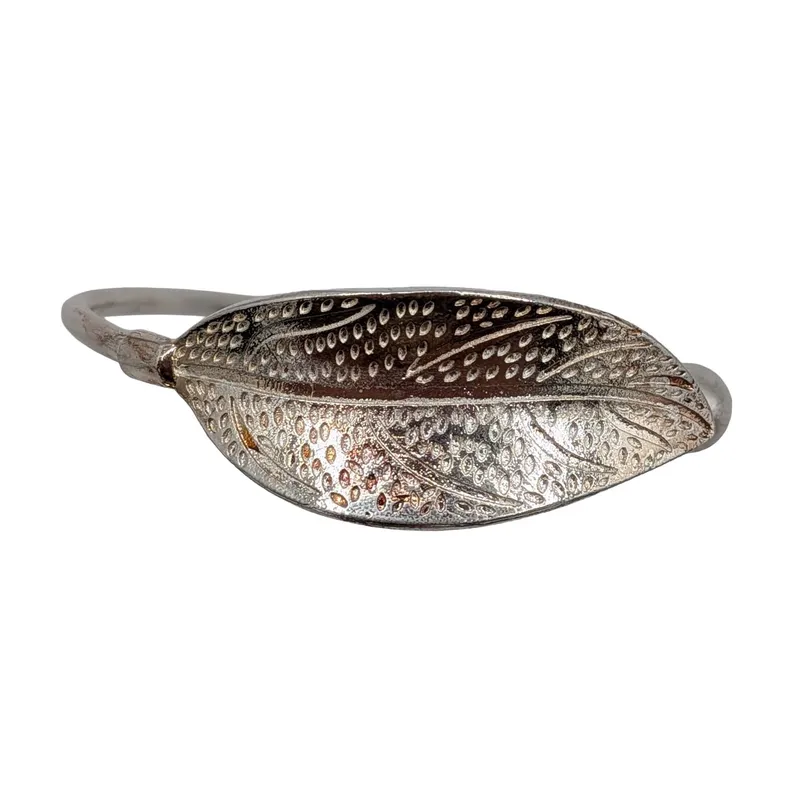 Signed Sterling Silver Open Bangle Bracelet from auction in Ravenna, Ohio — image 20