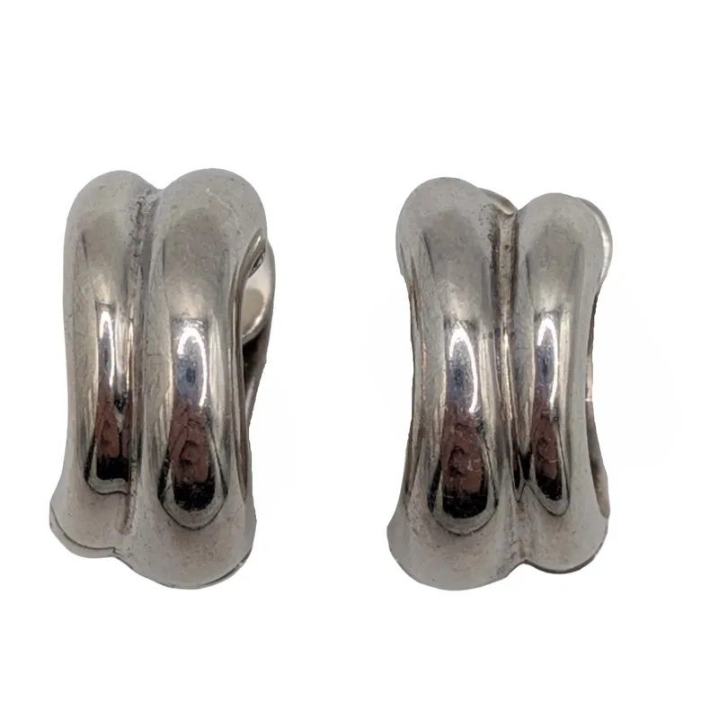 Sterling Silver Hoop Earrings from auction in Ravenna, Ohio — image 27